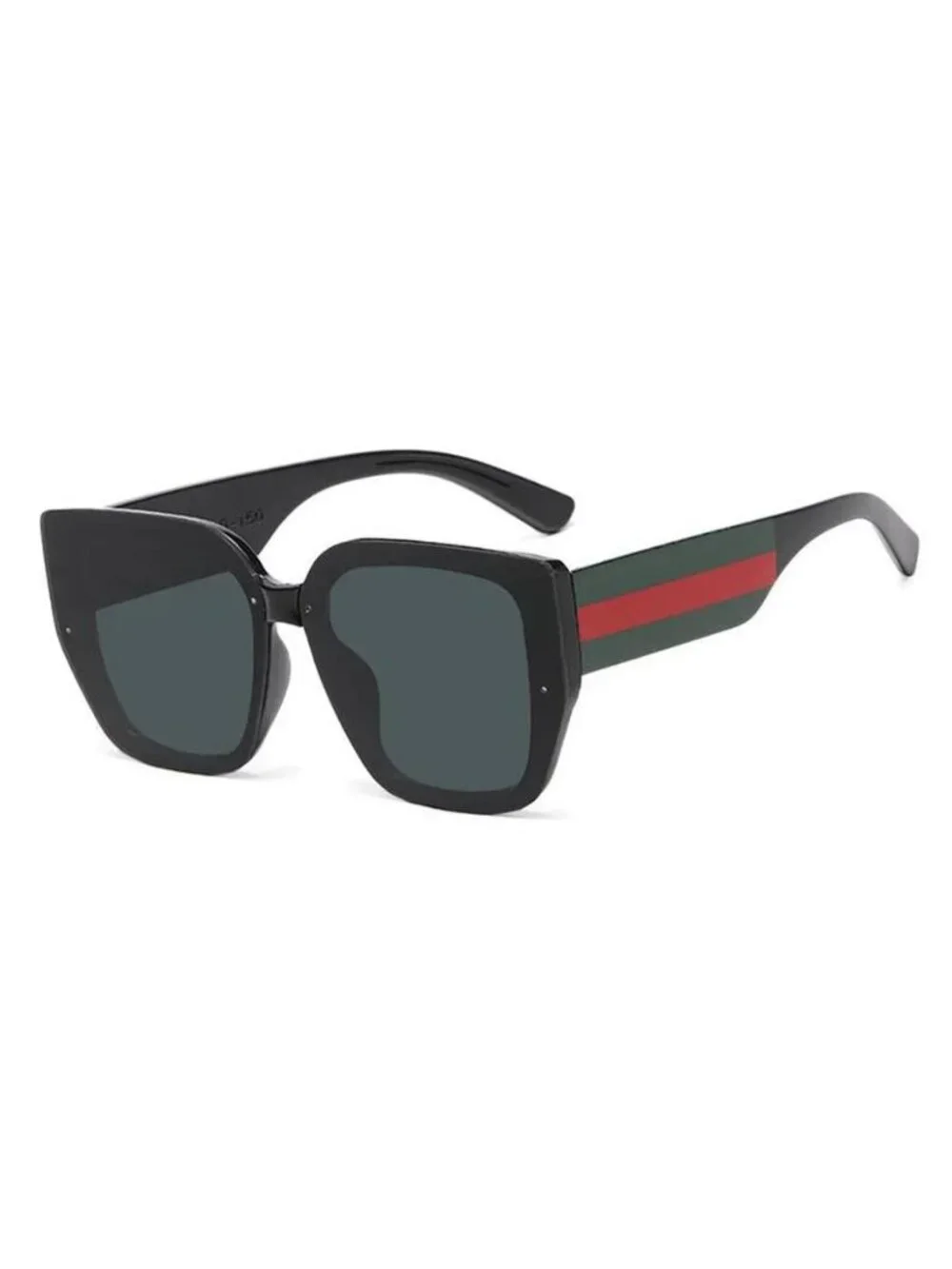 Retro Large Frame  Sunglasses
